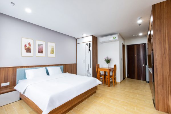 chụp ảnh căn hộ khách sạn